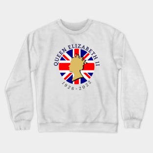 RIP Queen Elizabeth II (1926 - 2022) Print Design Crewneck Sweatshirt